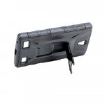 Wholesale ZTE ZMAX 2 Z958 Armor Holster Combo Belt Clip Case (Black)
